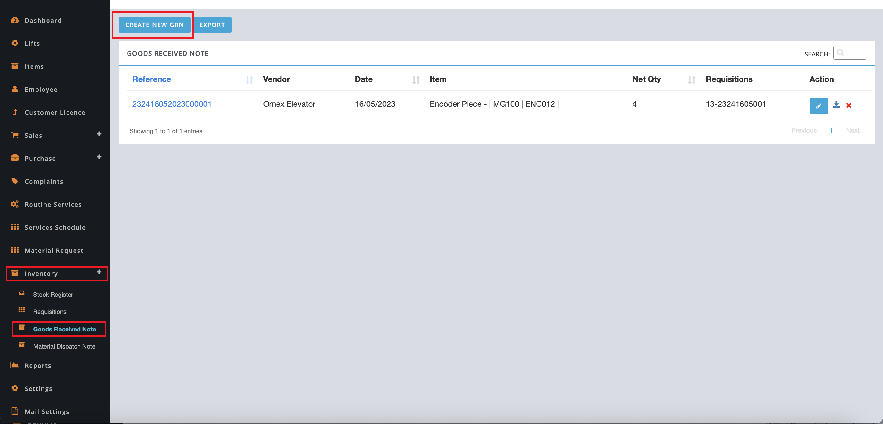 Requisition Form