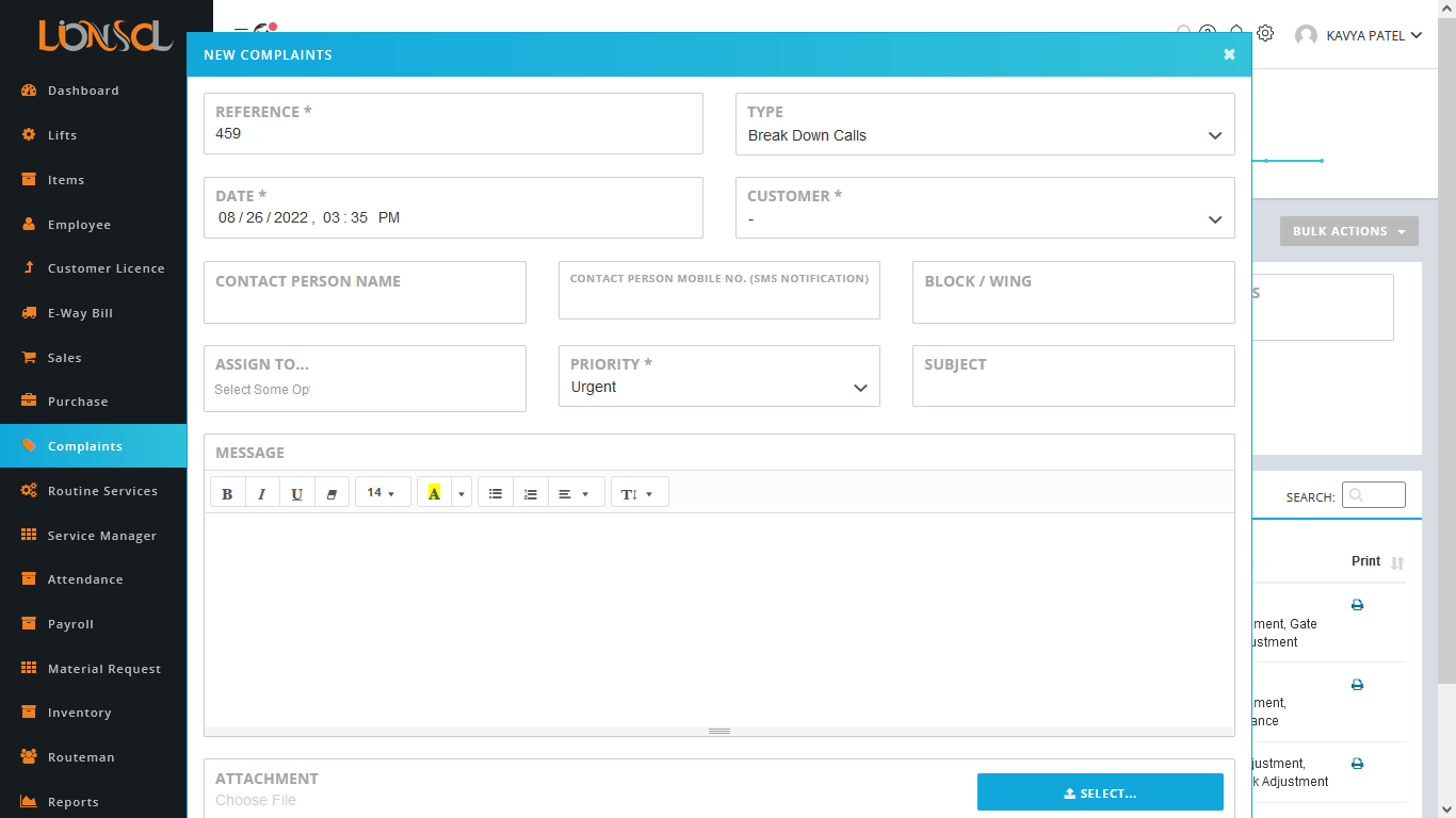 Create contracts