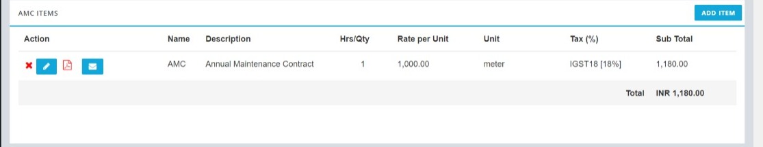 contracts Service Settings