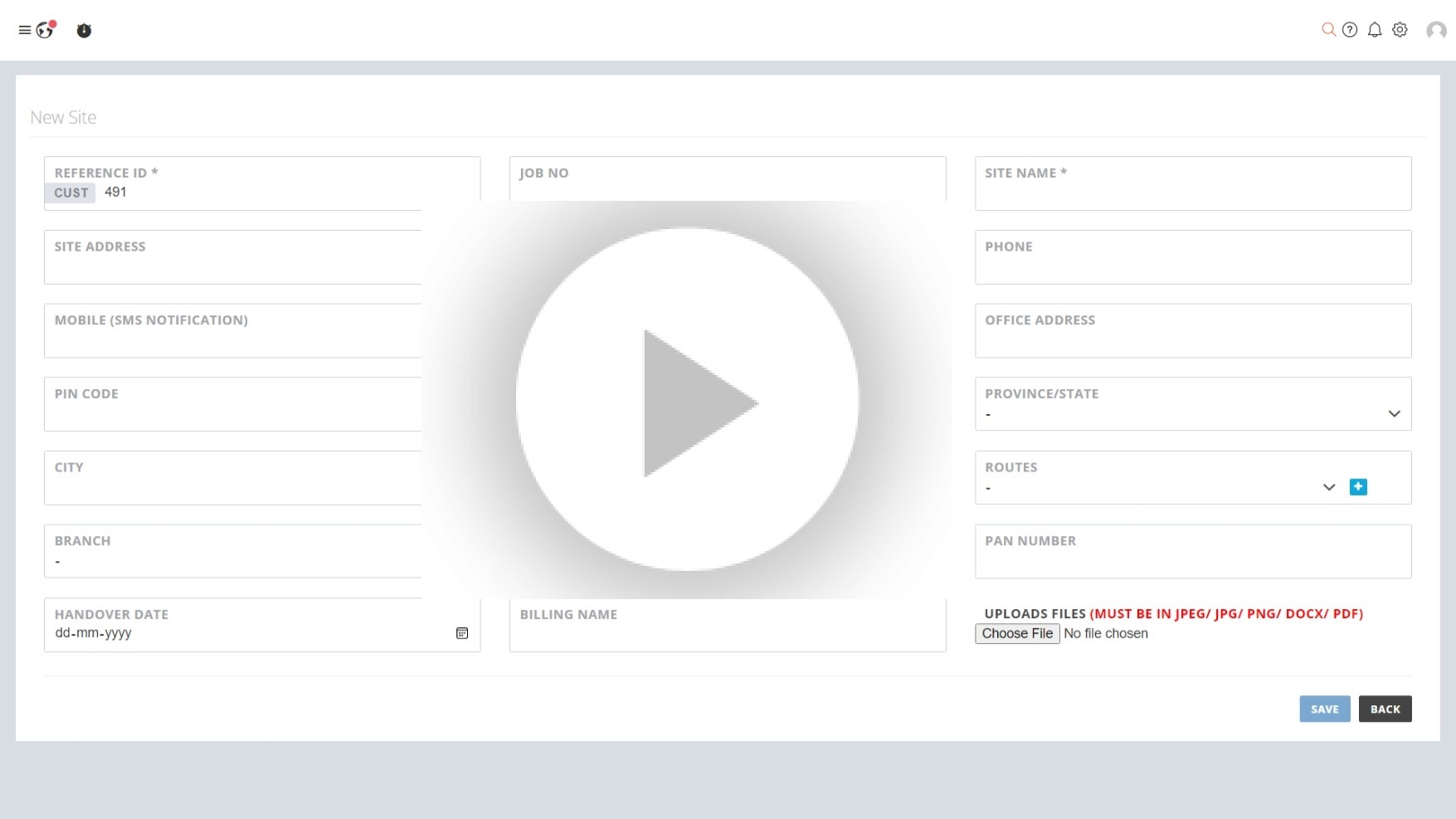 How to create Customer & Lifts in Elevator AMC Web Software