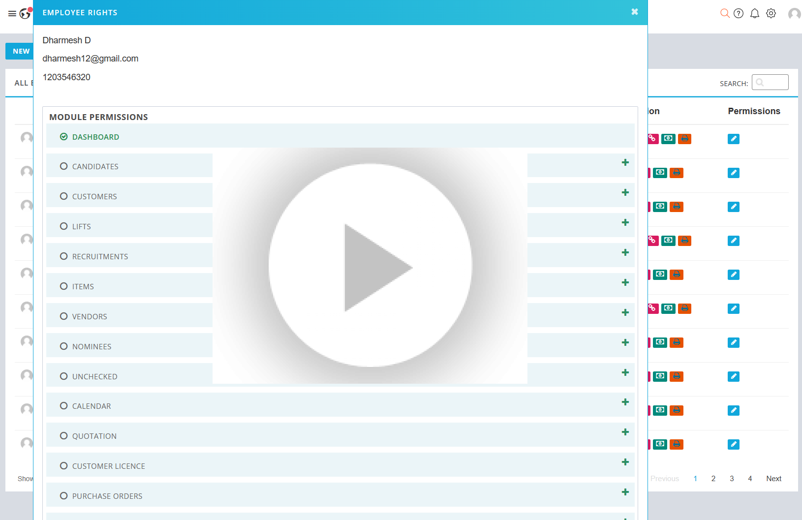 How to assign User Roles & Permission in AMC Cloud Software